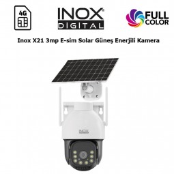  Inox X21 3mp E-sim Solar Güneş Enerjili Kamera